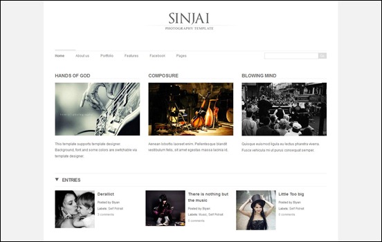  Sinjai blogger template