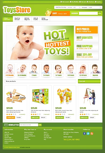 Toys Online Store