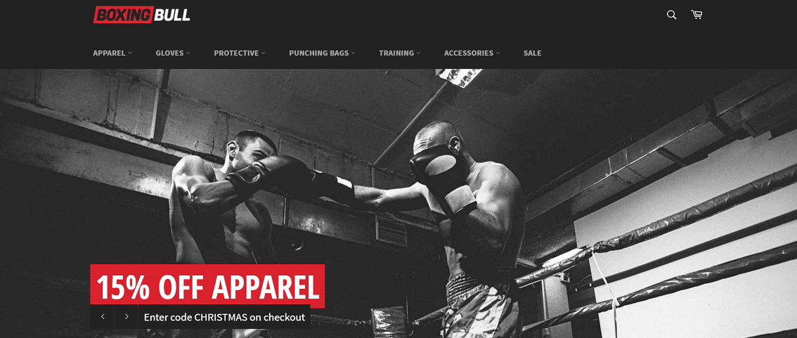 Venture - Boxing Free Shopify Template