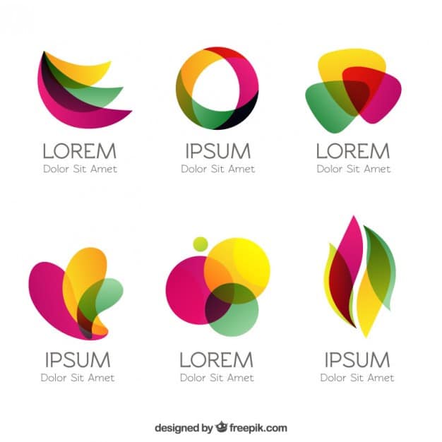 Colorful-logos-in-abstract-style