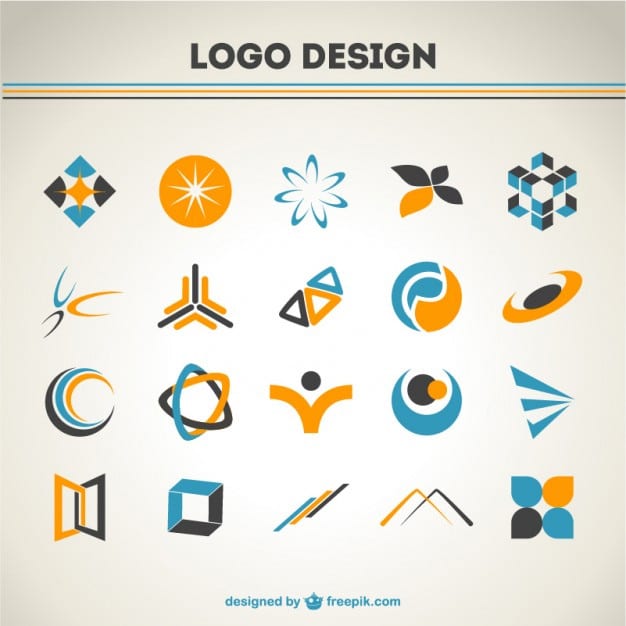Free-abstract-logos-collection