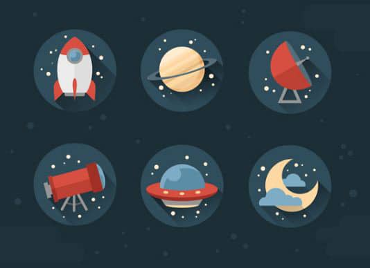 how-to-create-stylish-flat-space-icons