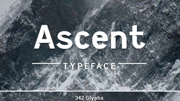 Ascent字体由sunnytudu _ GraphicRiver