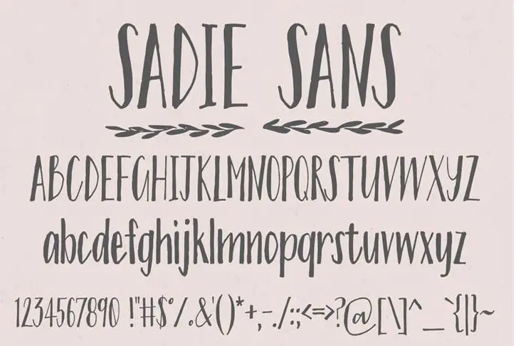 Sadie Sans free condensed Font