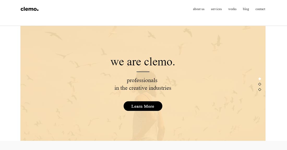 Themewagon Live Demo _ Clemo-Modern HTML5 Site Template Free Download Open Source Template for Easy Modification