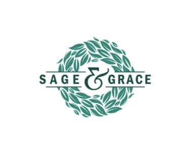 12 Sage & Grace Circle Logo Design