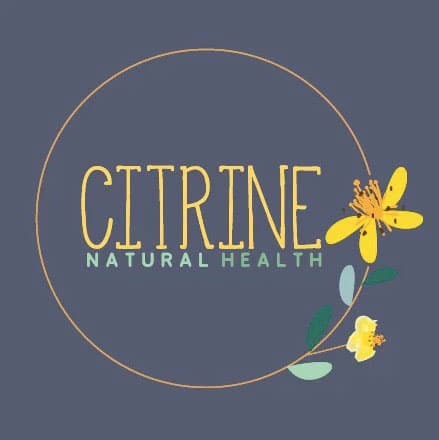 9 Citrine Natural Health Circle Logo Designs