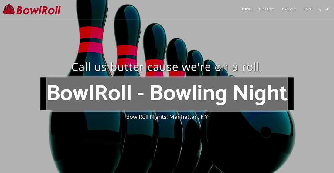 1 BowlRoll - Bowling Night