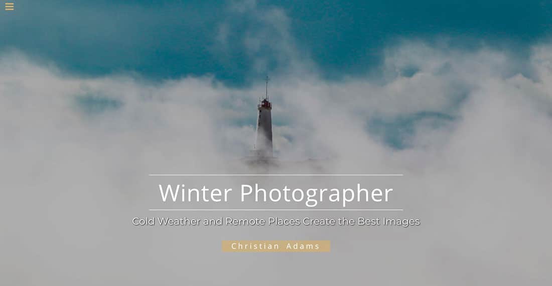 11 Winter Photographer
