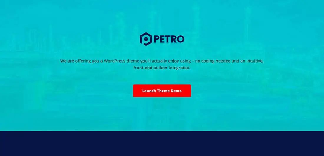 15 Petro - Industrial WordPress Theme