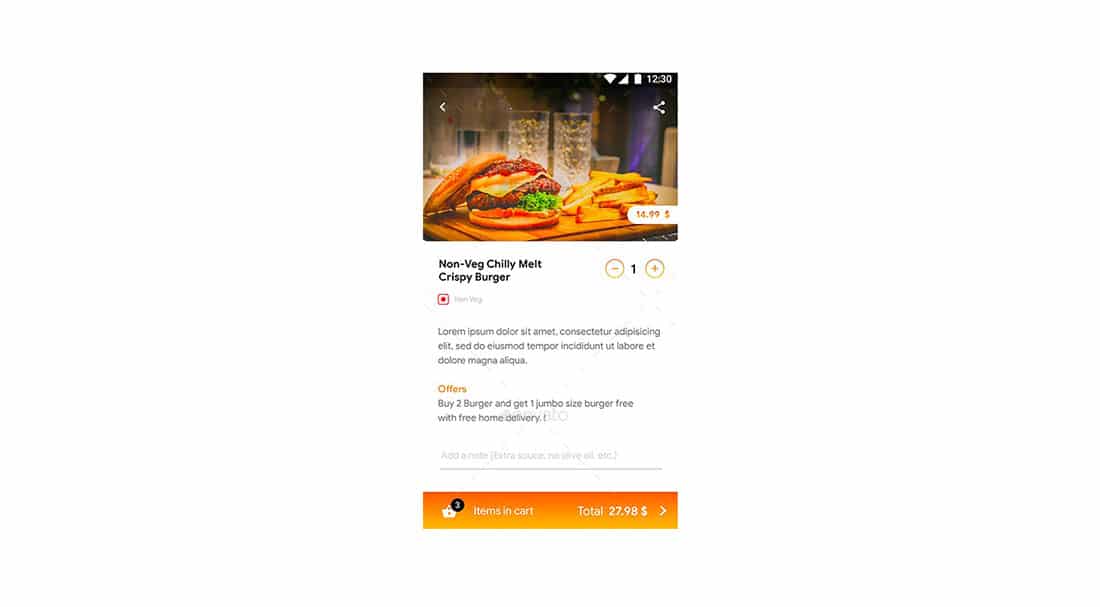 9 Foodesta - Online Food ordering & Delivering App UI set
