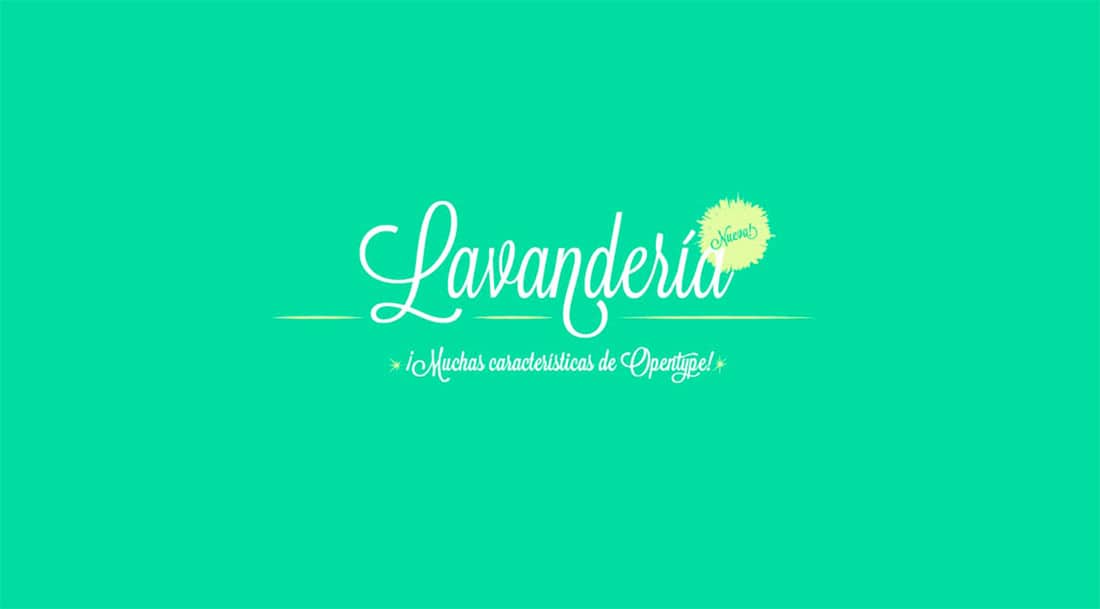 23 Lavanderia Free Elegant Font