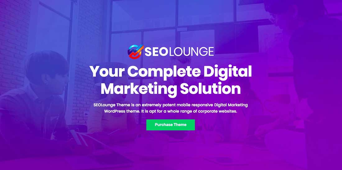 1 SEOLounge - SEO Agency WordPress Theme