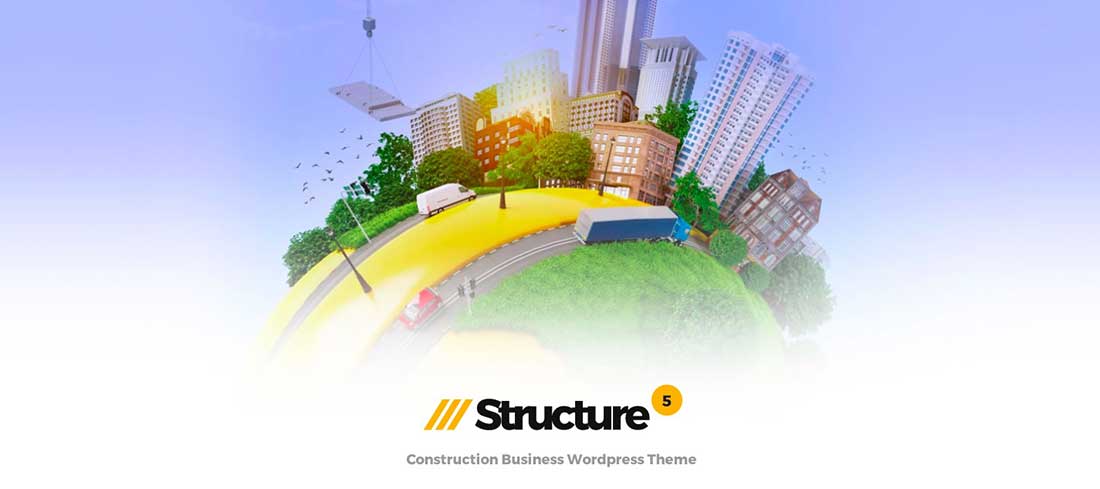 12 Structure - Construction WordPress Theme