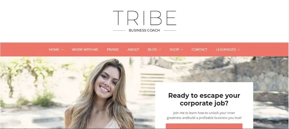 12 Stunning Life Coaches WordPress Themes- Tribe