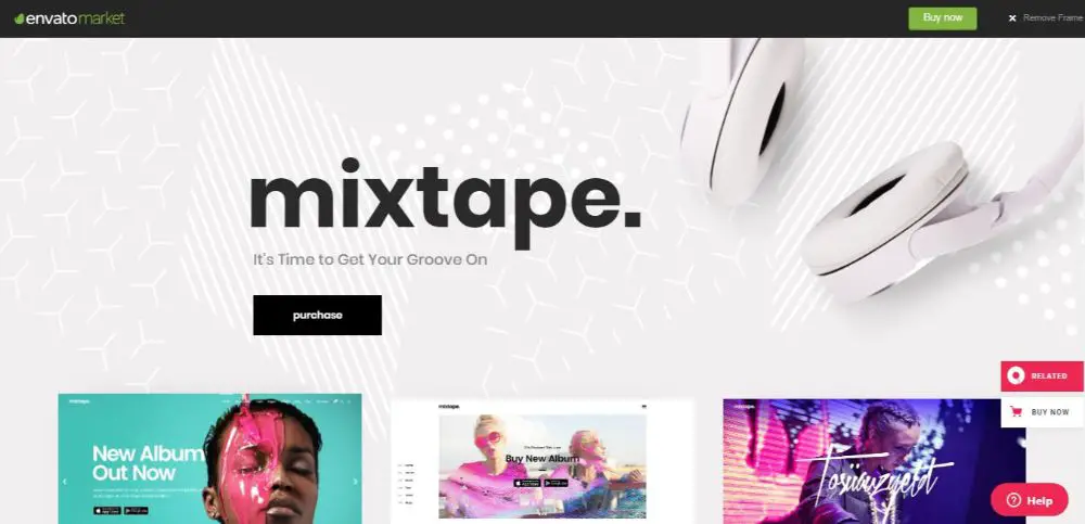 Mixtape - Music Theme for Artists & Festivals