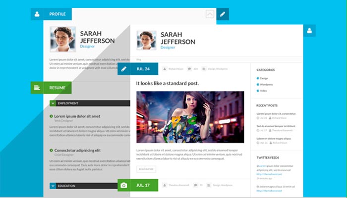 20 Creative Resume Website Templates To Improve Your Online Presence