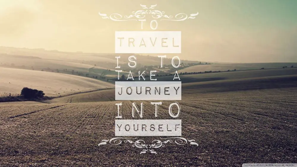 Travel Quote Wallpaper