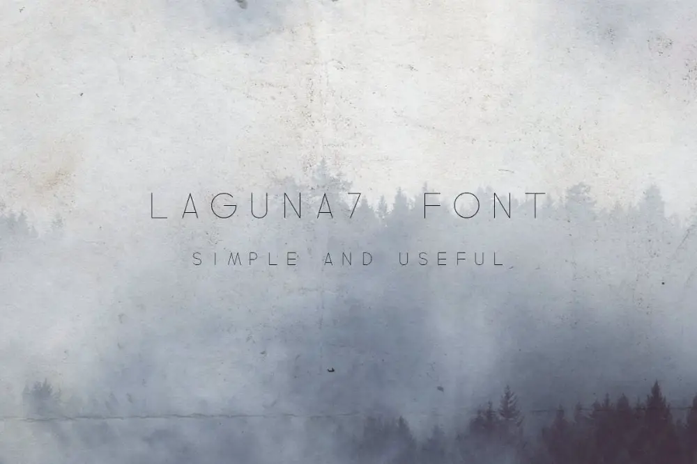 Newest Monospace Fonts that all designers must have: Laguna
