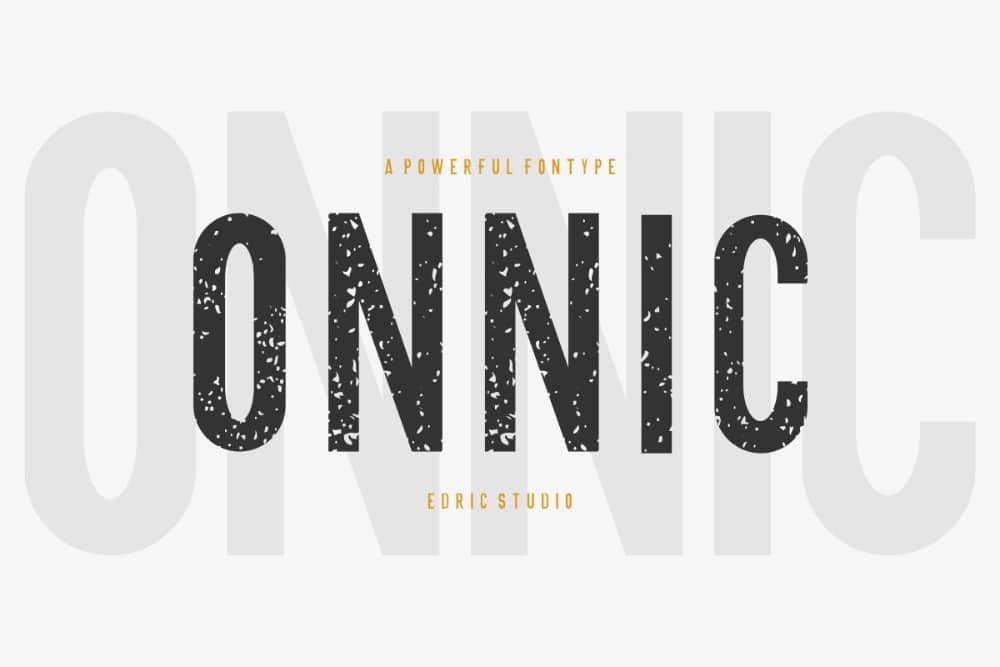 Newest Monospace Fonts that all designers must have: ONNIC