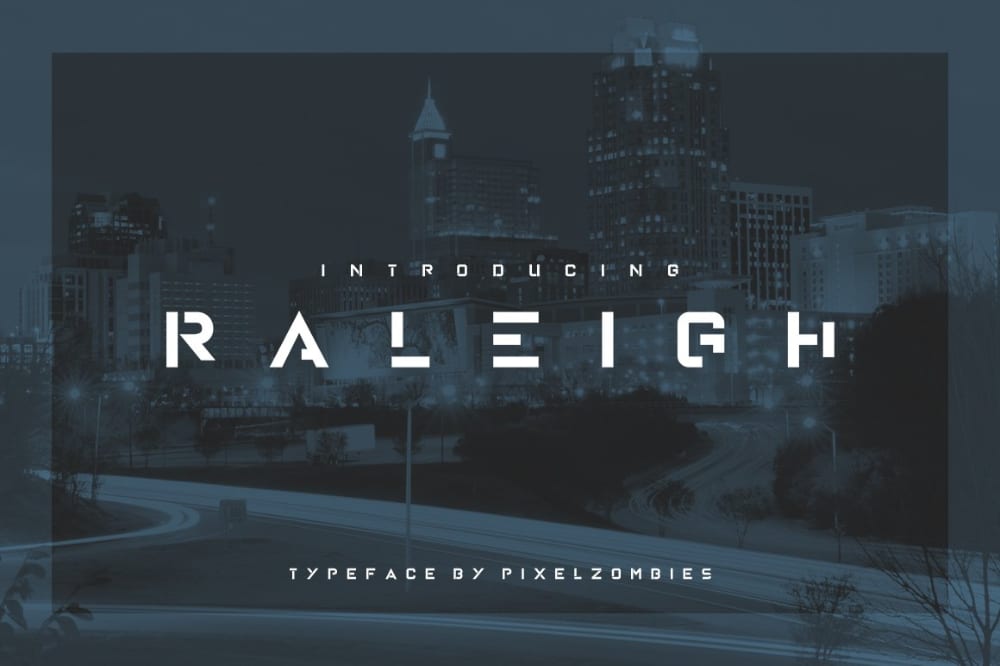 Newest Monospace Fonts that all designers must have: Raliegh