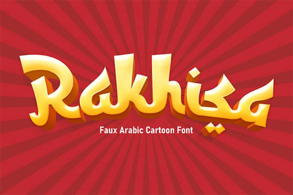 Best Comic fonts for designers: Rakhisa