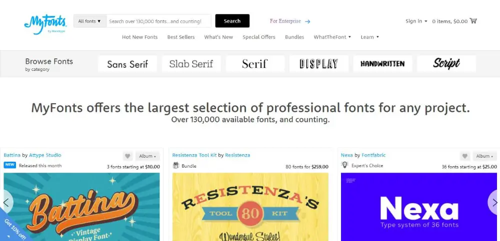 Best Websites to Sell Your Graphic Design Assets: Art WebMy Fonts