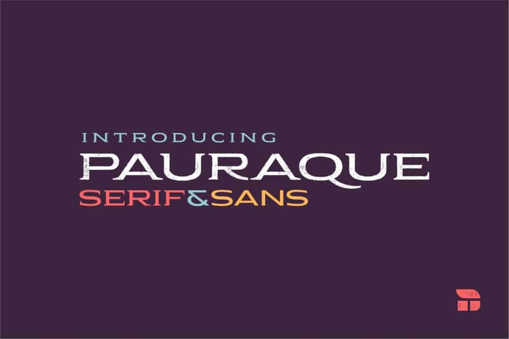 Free Industrial Fonts for Designers: Pauraque