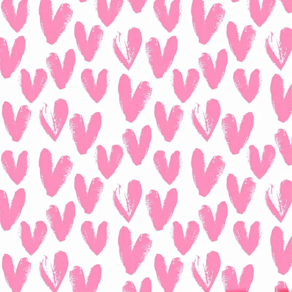 Free Beautiful Watercolor Textures & Patterns for Designers: Painted Heart Pattern