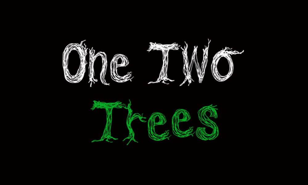 18 Creative Fonts Inspired by Nature: One Two Trees