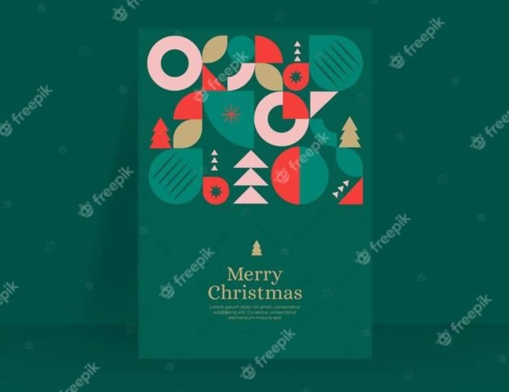 Creative Postcard Templates for the Holiday Season: Premium Looking Christmas Post Card